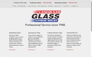 Vancouver Glass Co website