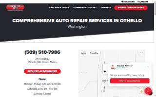 Commercial Tire of Othello website