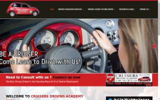 Cruisers Driving Academy website