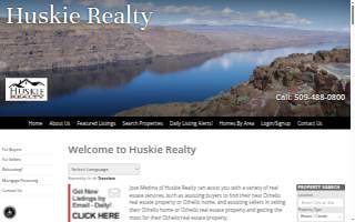 Huskie Realty Services website