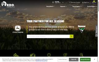 RDO Equipment Co. website