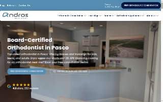 Andros Orthodontics website