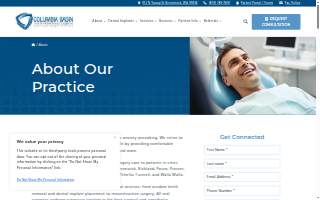 Columbia Basin Oral & Maxillofacial Surgeons of Pasco website