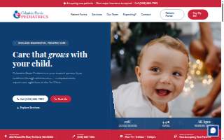 Columbia Basin Pediatrics of Pasco website