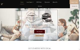 Desert Canyon Mortgage Company, LLC website