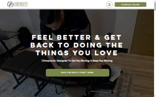 Evergrowth Chiropractic website
