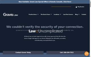 Gravis Law, PLLC - Richland of Pasco website