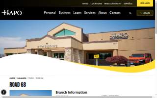 HAPO Community Credit Union website