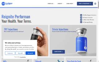 Invigor Medical website