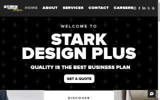 Stark Design Plus website