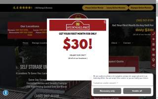 Storageland LLC website