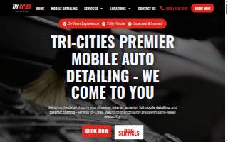 Tri Cities Detailing website