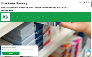 West Pasco Pharmacy website