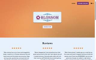 Blossom | Chinese Cuisine website