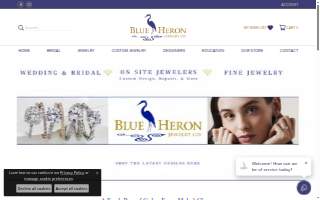 Blue Heron Jewelry Company website