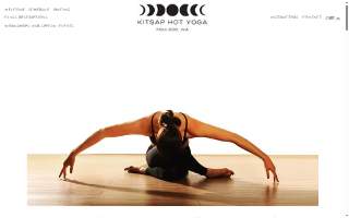 Kitsap Hot Yoga website