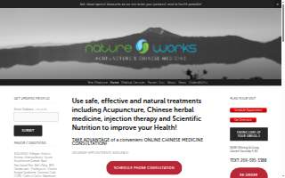 Natureworks Acupuncture, Health & Wellness of Poulsbo website