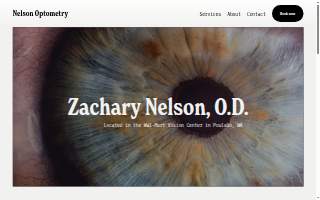 Nelson Optometry LLC website