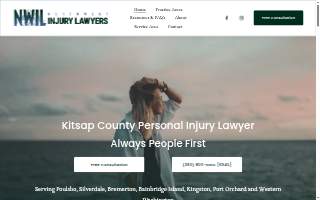 NW Injury Lawyers, PLLC website