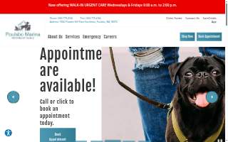 Poulsbo Marina Veterinary Clinic website