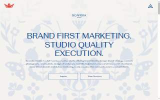 Scandia Studio website