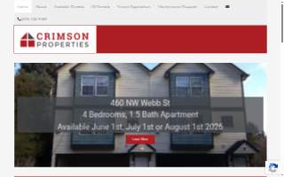 Crimson Properties website