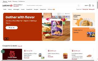 Safeway website