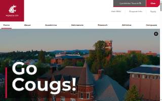 WSU Pullman website