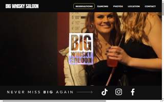 Big Whisky Saloon website