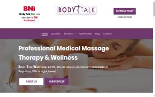 Body Talk Massage website