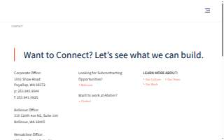 Corporate office website
