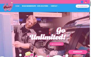 Elephant Car Wash website