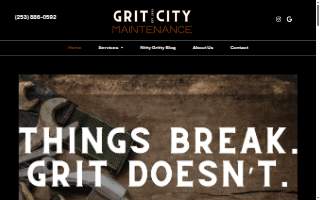 Grit City Maintenance of Puyallup website