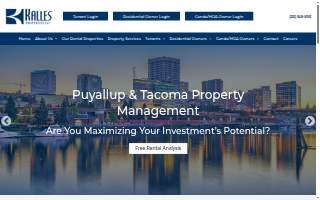 Kalles Properties website