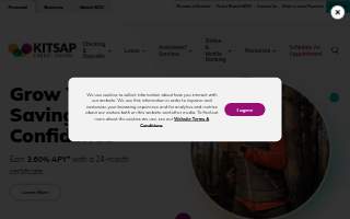Kitsap Credit Union of Puyallup website