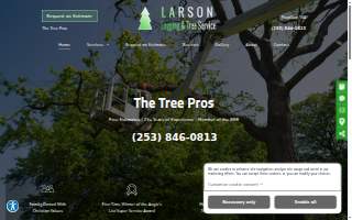 Larson Logging & Tree Service, Inc. of Puyallup website
