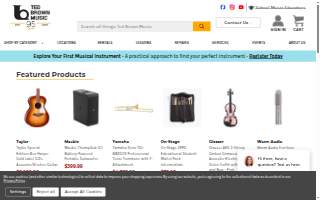 Ted Brown Music website