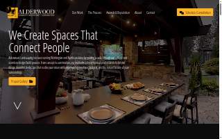 Alderwood Landscaping of Redmond website
