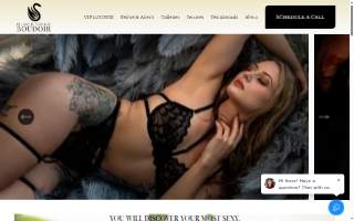 Black Swan Boudoir Photography website