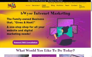 bWyse Internet Marketing & Social Media Consulting website