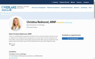 Christina L Redmond, ARNP website