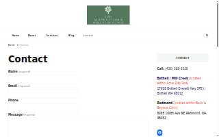 City Acupuncture and Wellness Clinic (Bothell) website