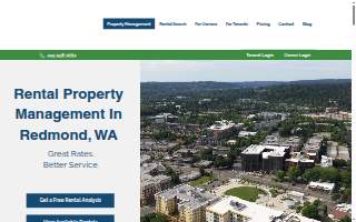 Comble Property Management website