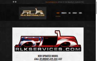 RLK Design Services website