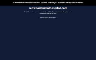 VCA Redwood Animal Hospital website