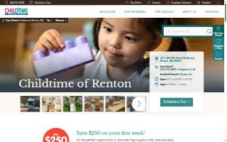Childtime of Renton website