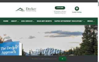 Decker Retirement Planning, Inc. website