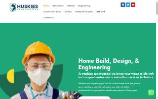 Huskies Construction - Best Construction Company Renton website