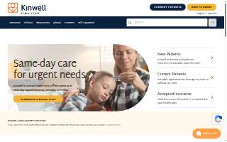 Kinwell Primary Care - Renton website