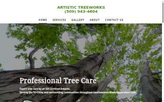 Artistic Treeworks website